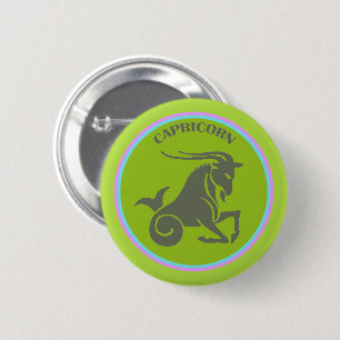 Capricorn Button