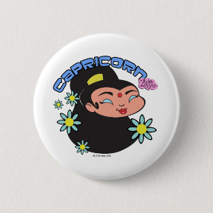 Capricorn Button