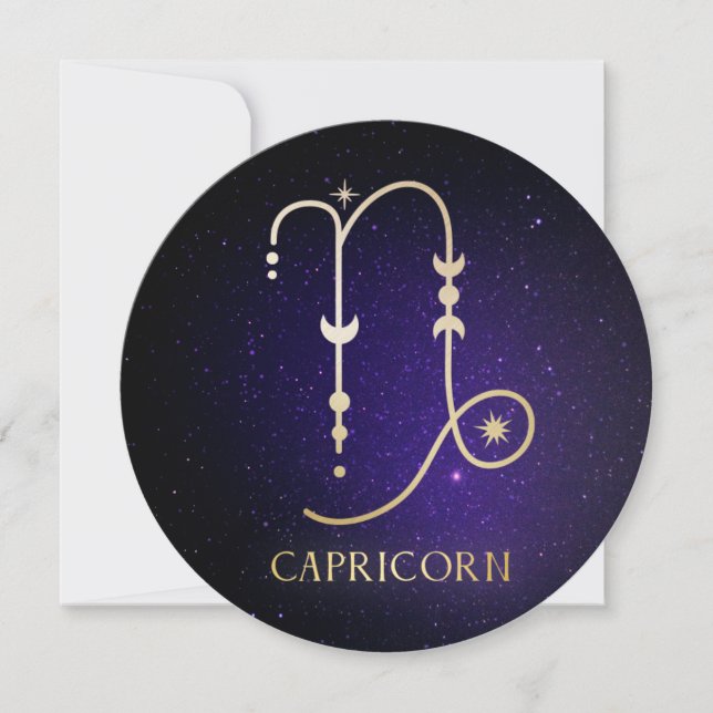Capricorn Card (Front)