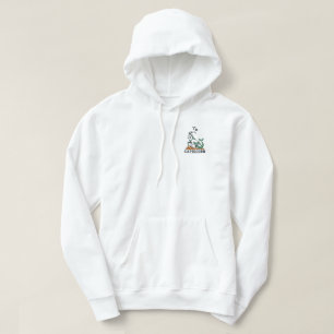 Capricorn Charcoal Green Sea Goat Art Hoodie