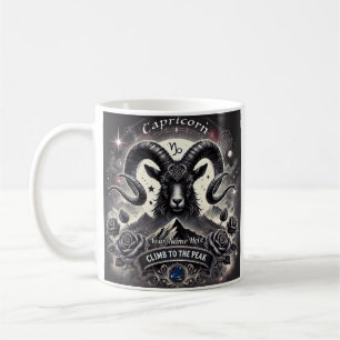 Capricorn “Climb to the Peak” Zodiac Mug
