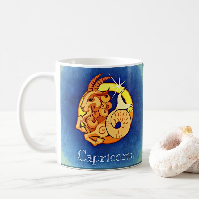 Capricorn Coffee Mug (With Donut)