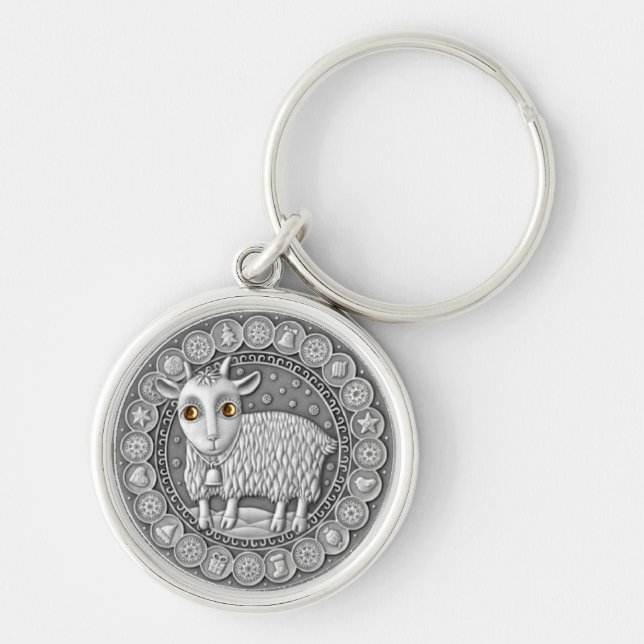 Capricorn Coin key chain (Front)