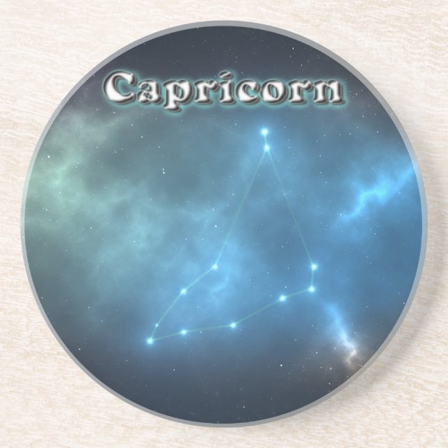 Capricorn constellation coaster (Front)