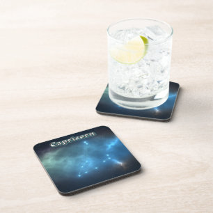Capricorn constellation coaster