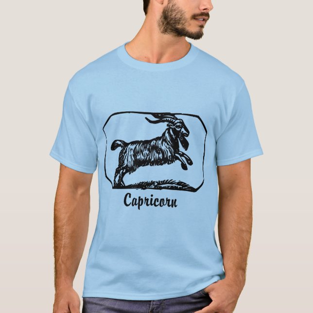 Capricorn - Customised T-Shirt (Front)
