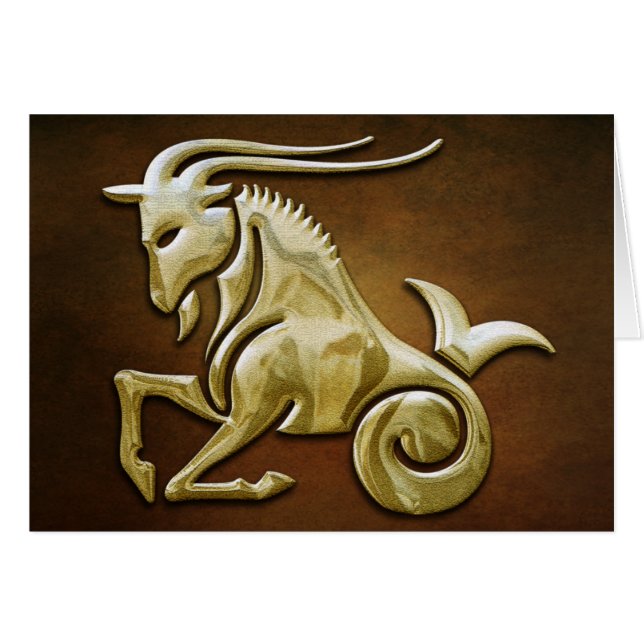 Capricorn Dec 22 - Jan 20 (Front Horizontal)