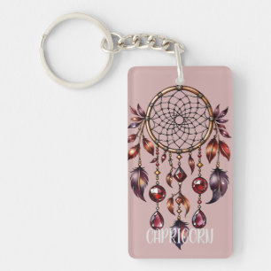 Capricorn Dreamcatcher Key Ring
