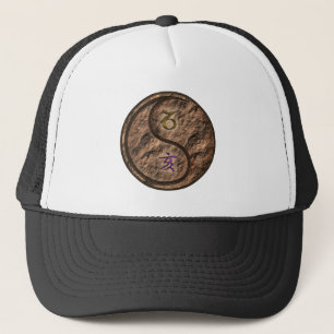 Capricorn & Earth Boar Trucker Hat