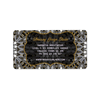 Capricorn Earth Energy Color Palette Versatile Label