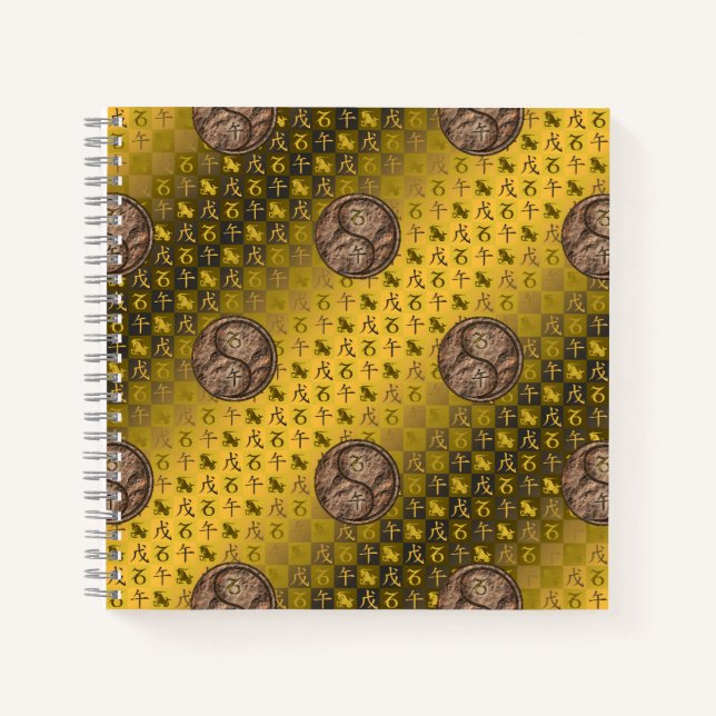 Capricorn & Earth Horse Notebook (Front)