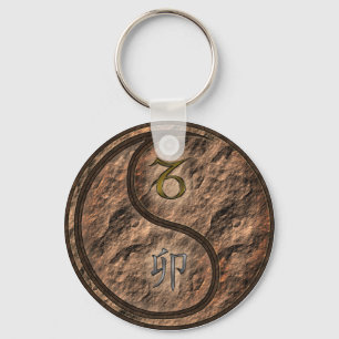 Capricorn & Earth Rabbit Key Ring