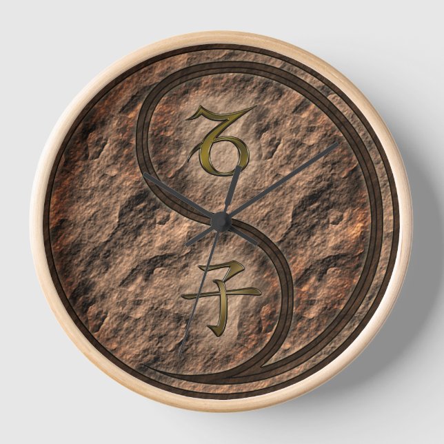 Capricorn & Earth Rat Clock (Front)