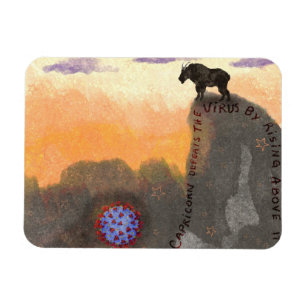 Capricorn fights the Virus Magnet