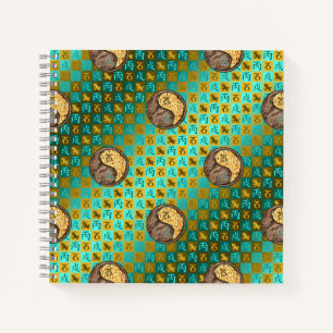 Capricorn & Fire Dog Notebook