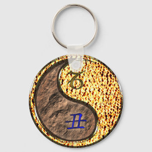 Capricorn & Fire Ox Key Ring