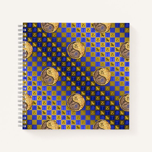 Capricorn & Fire Ox Notebook (Front)