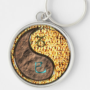 Capricorn & Fire Snake Key Ring