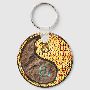 Capricorn & Fire Snake Key Ring