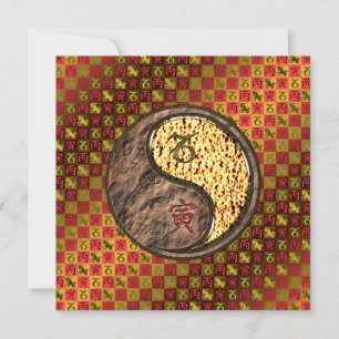 Capricorn & Fire Tiger Card