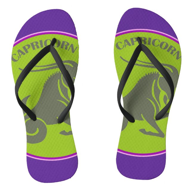 Capricorn Flip Flops (Footbed)