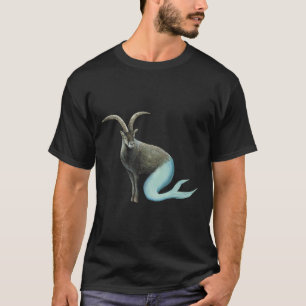 Capricorn goat man illustration zodiac astrology T-Shirt