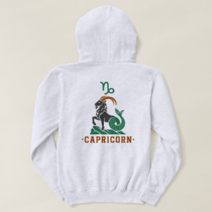 Capricorn Green Sea Goat Zodiac Hoodie