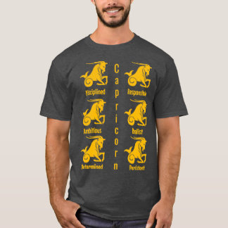 Capricorn horoscope sign T-Shirt