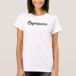 Capricorn in Garnets T-Shirt