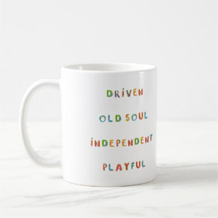 Capricorn Inner Child Zodiac Astrology Coffee Mug
