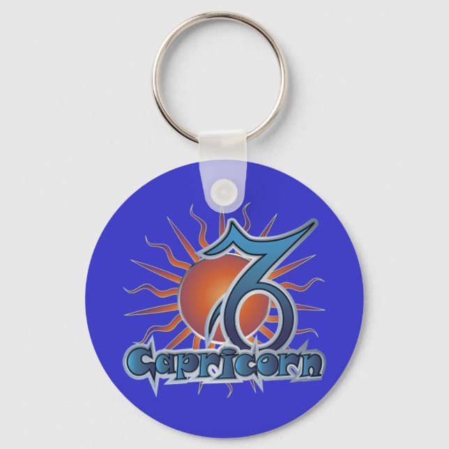 Capricorn Key Ring (Front)