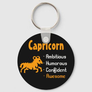 Capricorn Key Ring
