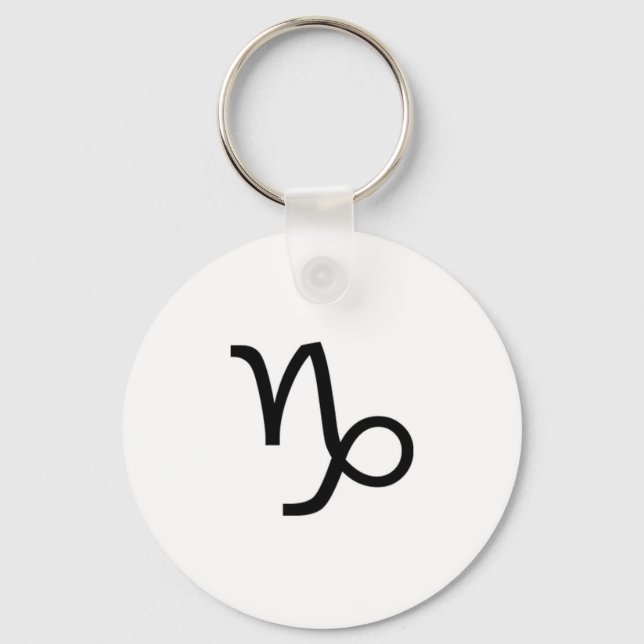 Capricorn Key Ring (Front)