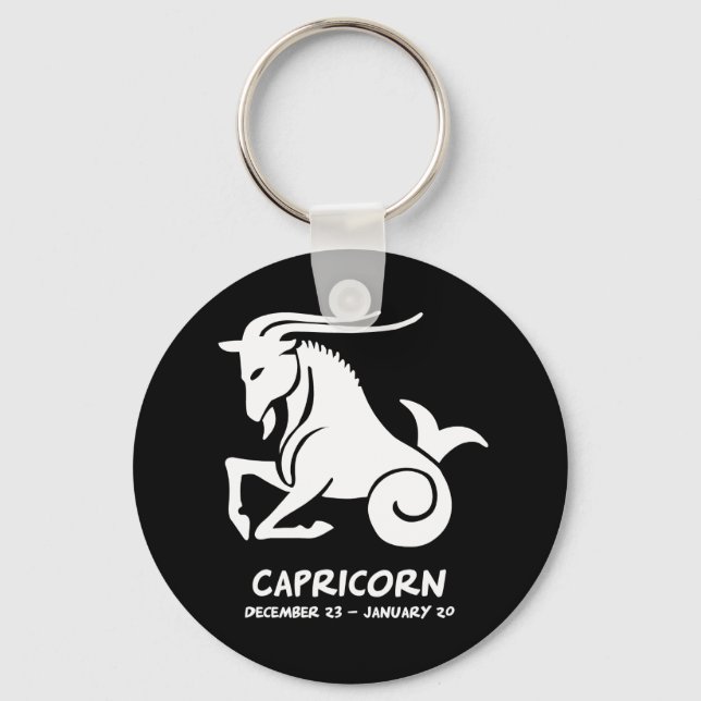 Capricorn Key Ring (Front)