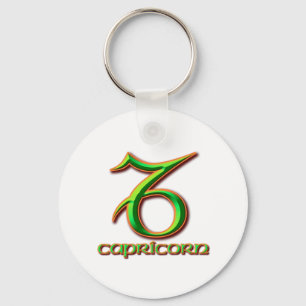 Capricorn Key Ring