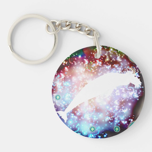 Capricorn Key Ring (Front)