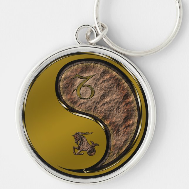 Capricorn Key Ring (Front)