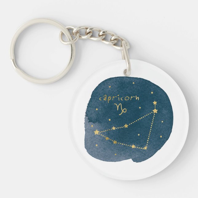 Capricorn Key Ring (Front)