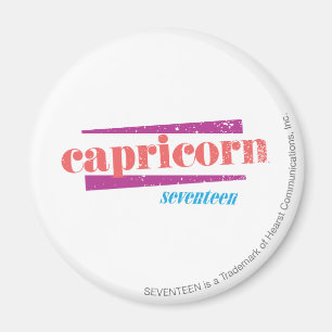 Capricorn Lt. Pink Magnet