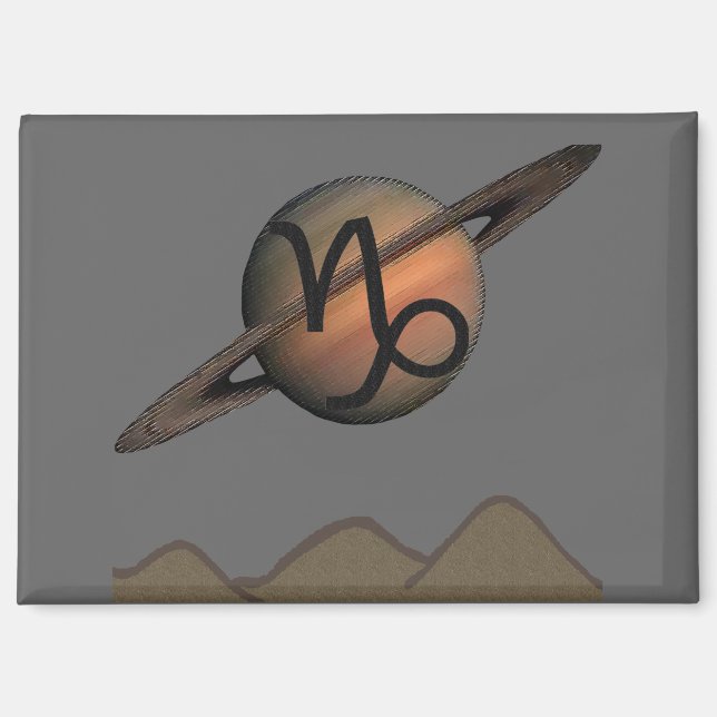 Capricorn Magnet (Front)