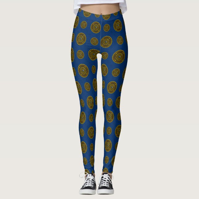 Capricorn Mandala Leggings (Front)