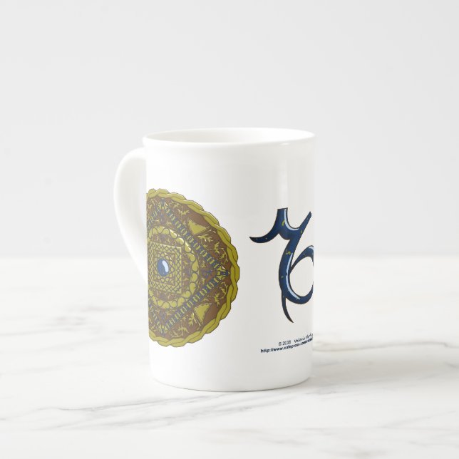 Capricorn Mandala Speciality Mug (Front Left)