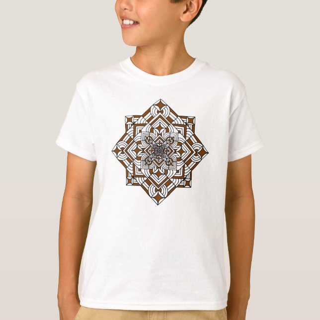 Capricorn Mandala T-Shirt (Front)