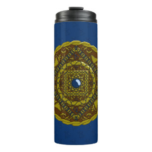 Capricorn Mandala Thermal Tumbler