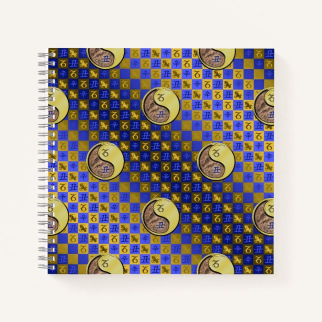Capricorn & Metal Ox Notebook (Front)
