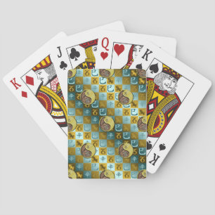 Capricorn & Metal Snake Playing Cards