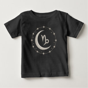 Capricorn Moon: A Celestial Symbol Baby T-Shirt