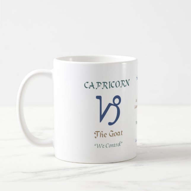 Capricorn mug (Left)
