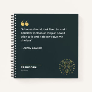 Capricorn notebook