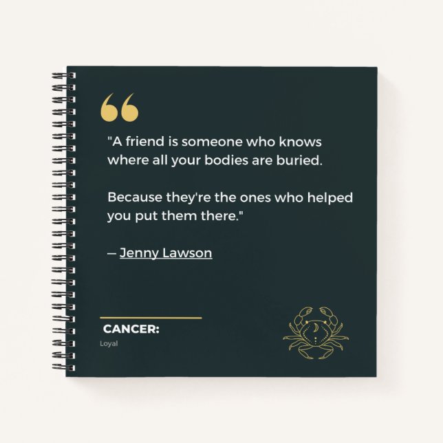 Capricorn Notebook (Front)